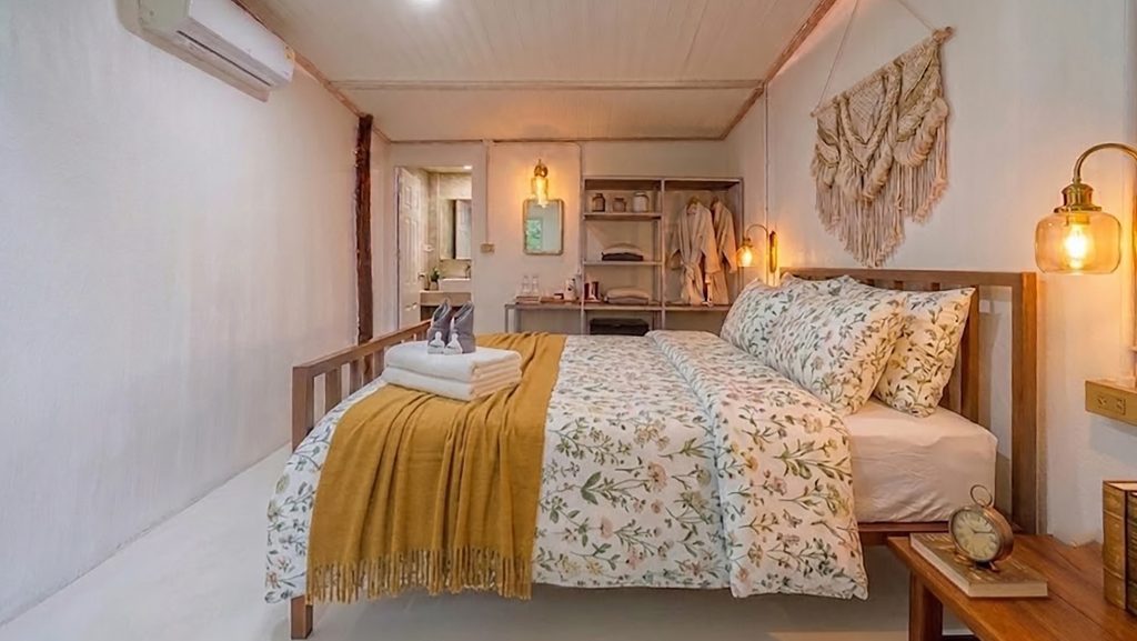 ROOM-03-02-1024x577 ROOM-03-02-1024x577 Rustic villa bedroom with king bed at LLe Panpurie Koh lanta Resort & Spa Accommodations ROOM 03 02 1024x577
