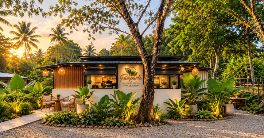 Panpurie Little Garden Cafe Koh Lanta - Little Garden Cafe Koh Lanta – Coffee, Food & Fast Wifi Near Secret Beach