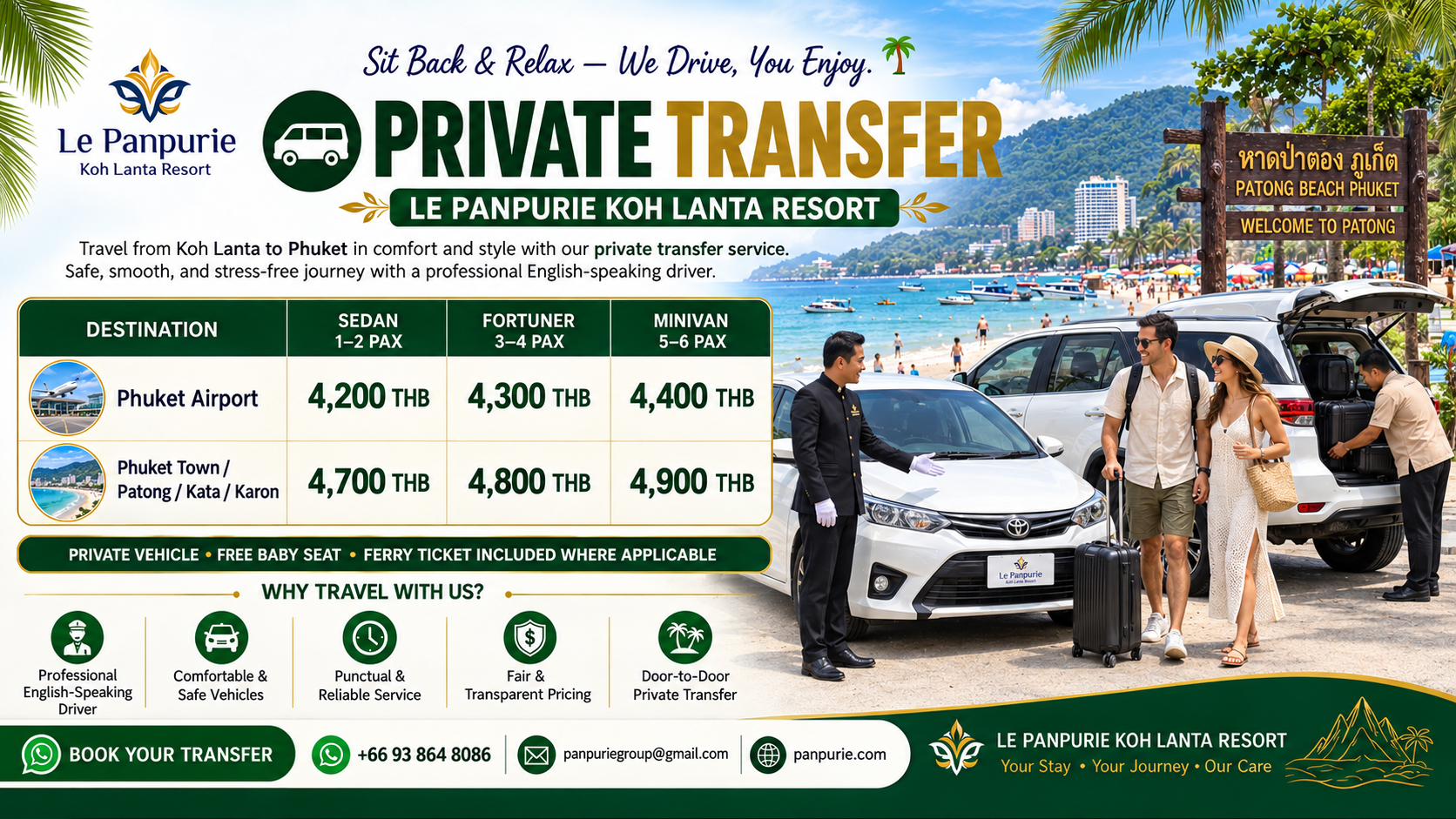 Private Transfer from Phuket to Koh Lanta private transfer from phuket to koh lanta Private Transfer from Phuket to Koh Lanta Phuket Routes Le Panpurie Koh Lanta Resort 2026 01 Horizontal 1
