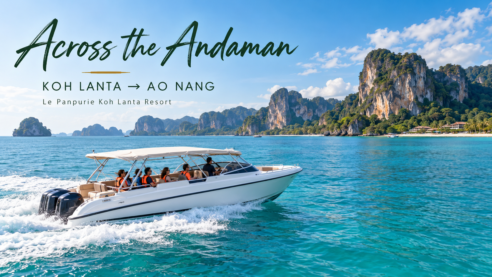 Speed-Boat-Andaman-Sea-Le-Panpurie-Koh-Lanta-Resort-2026-01 Speed-Boat-Andaman-Sea-Le-Panpurie-Koh-Lanta-Resort-2026-01 Koh Lanta to Ao Nang transfer speedboat crossing turquoise Andaman Sea private transfers koh lanta Private Transfers Koh Lanta Speed Boat Andaman Sea Le Panpurie Koh Lanta Resort 2026 01