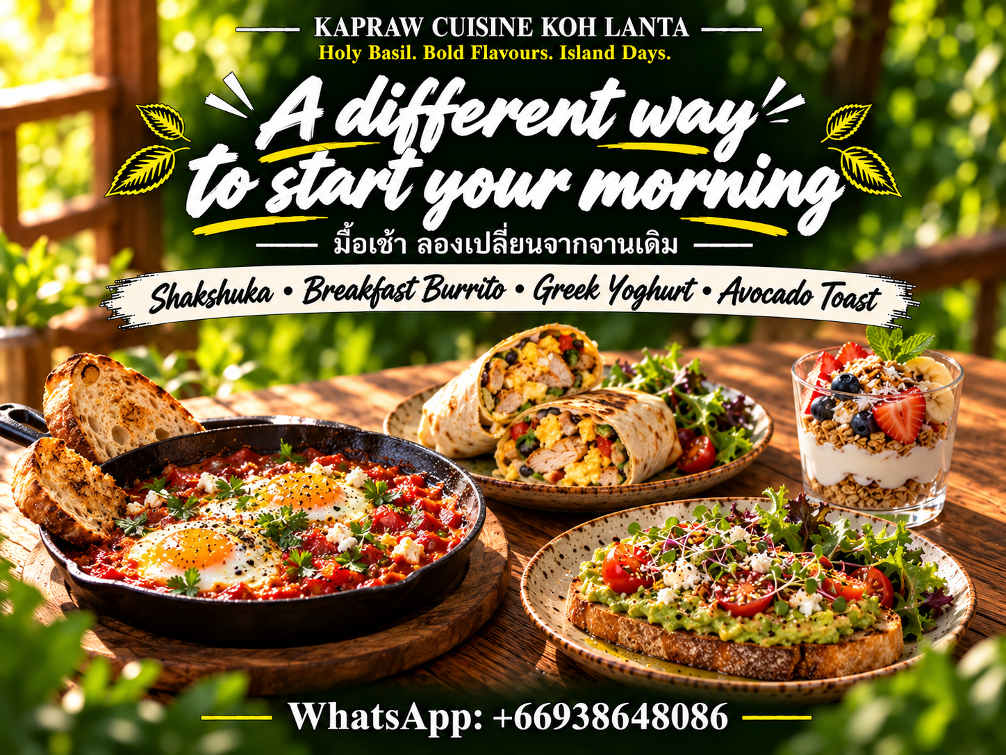 Best Breakfast in Koh Lanta - Le Panpurie Koh Lanta Resort  how to get to kapraw cuisine koh lanta in klong khong How to Get to Kapraw Cuisine Koh Lanta in Klong Khong 01 Cover 1